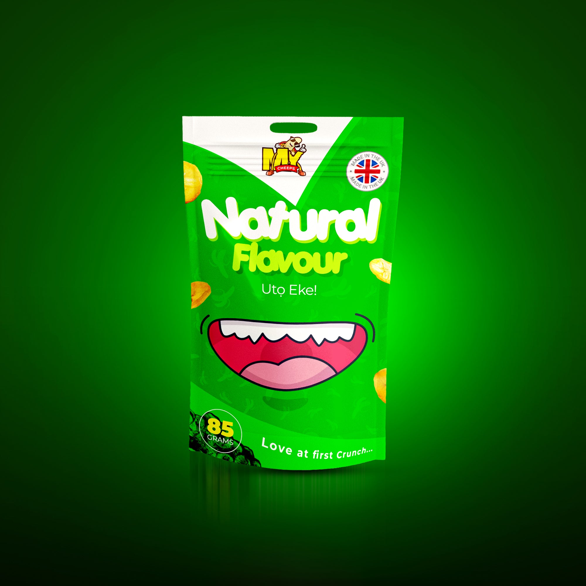 Plantain Chips Natural Flavour MYCHEEEPS